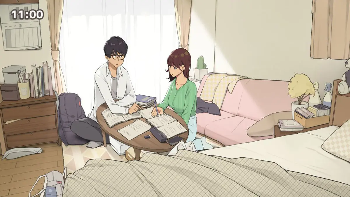 Hitorigurashi No Joshidaisei No Oheya, Tomodachi To Ichinichi Shuuchuu Shite Benkyoukai Shiyou To Kimeta Hi｜혼자 사는 여대생 자취방, 친구와 하루 집중해서 스터디 모임하자고 마음먹은 날